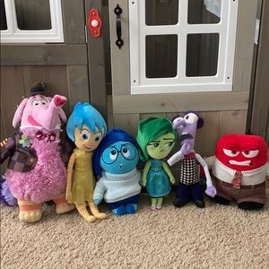 6 Inside Out Plushes